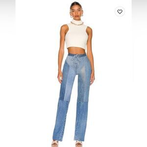EB Denim Lace Up Jeans